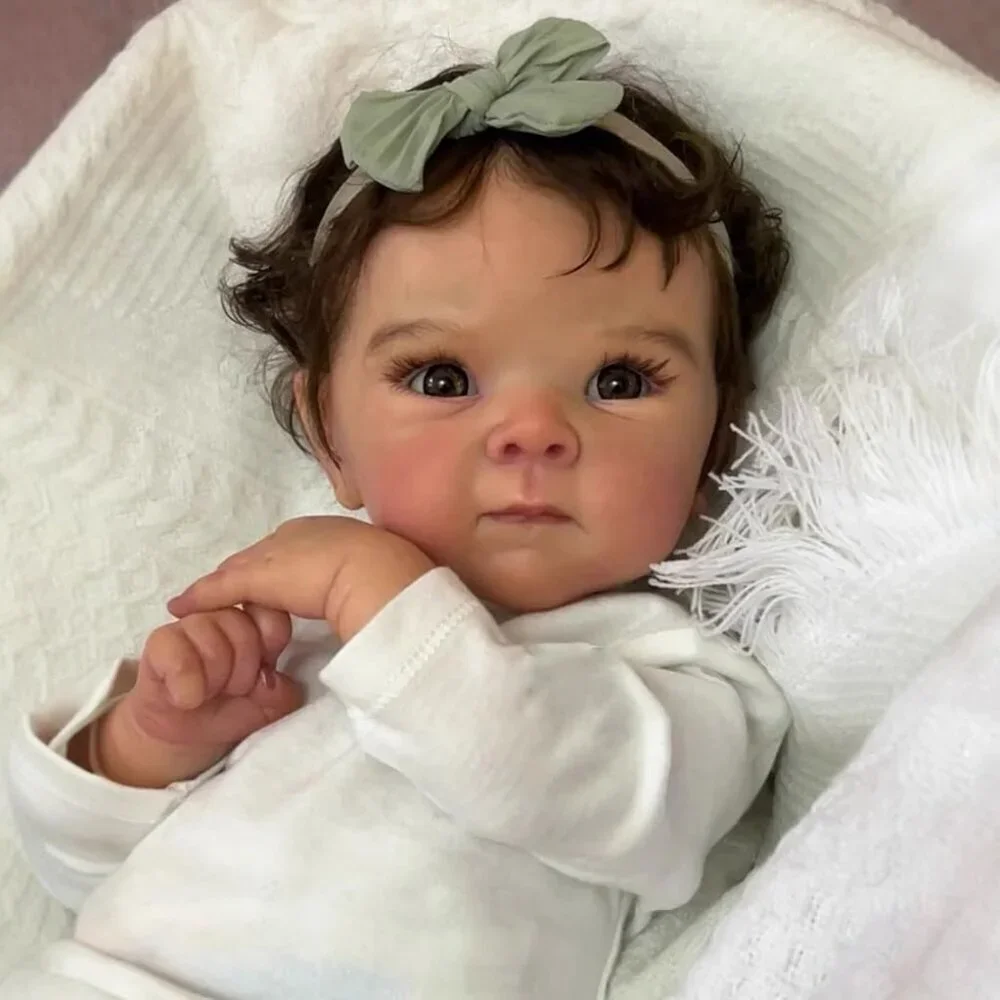 Realistic Reborn Baby Dolls 18 Inch Lifelike Baby Doll Silicone Baby Doll